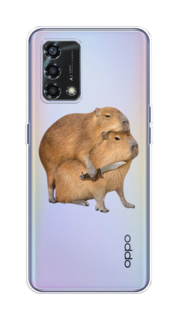 Чехол на Oppo Reno 6 Lite "Капибара с ножом" Case Place