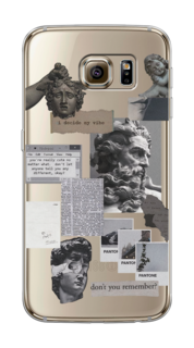 Чехол на Samsung Galaxy S6 "Коллаж греческие скульптуры" Case Place