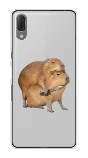 Чехол на Sony Xperia L3 "Капибара с ножом" Case Place