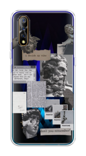 Чехол на Vivo iQOO Neo/V17 Neo "Коллаж греческие скульптуры" Case Place
