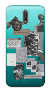 Чехол на Nokia 2.3 "Коллаж греческие скульптуры" Case Place