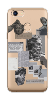 Чехол на Oppo F5 "Коллаж греческие скульптуры" Case Place