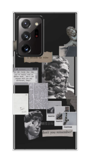 Чехол на Samsung Galaxy Note 20 Ultra "Коллаж греческие скульптуры" Case Place