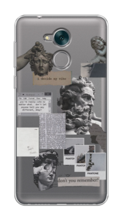 Чехол на Honor 6C "Коллаж греческие скульптуры" Case Place