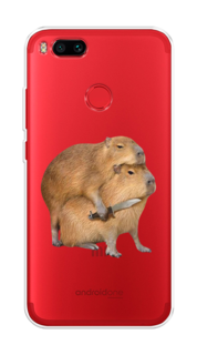 Чехол на Xiaomi Mi A1/5X "Капибара с ножом" Case Place