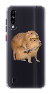 Чехол на ZTE Blade A7 (2020) "Капибара с ножом" Case Place