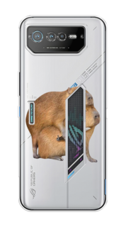 Чехол на Asus ROG Phone 6 "Капибара с ножом" Case Place