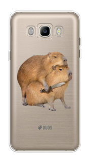 Чехол на Samsung Galaxy J5 2016 "Капибара с ножом" Case Place