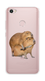 Чехол на Xiaomi Redmi Note 5A Prime "Капибара с ножом" Case Place