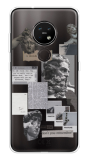 Чехол на Nokia 6.2/7.2 "Коллаж греческие скульптуры" Case Place