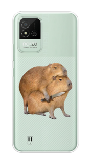 Чехол на Realme Narzo 50i "Капибара с ножом" Case Place