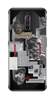 Чехол на ZTE Nubia Red Magic 6 "Коллаж греческие скульптуры" Case Place