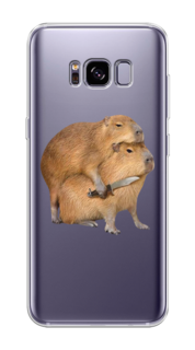 Чехол на Samsung Galaxy S8 Plus "Капибара с ножом" Case Place