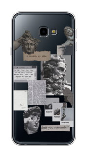 Чехол на Samsung Galaxy J4 Plus 2018 "Коллаж греческие скульптуры" Case Place