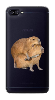 Чехол на Asus Zenfone 4 Max ZC520KL "Капибара с ножом" Case Place