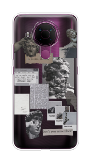 Чехол на Nokia 5.4 "Коллаж греческие скульптуры" Case Place