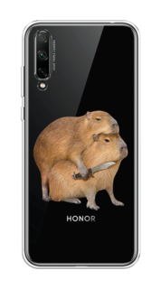Чехол на Honor 30i "Капибара с ножом" Case Place