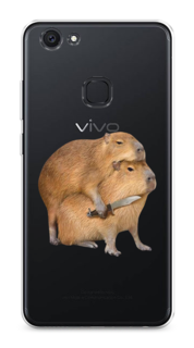 Чехол на Vivo V7 Plus "Капибара с ножом" Case Place