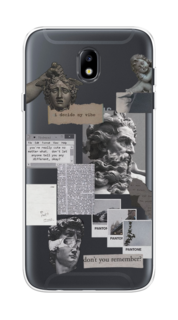Чехол на Samsung Galaxy J7 2017 "Коллаж греческие скульптуры" Case Place
