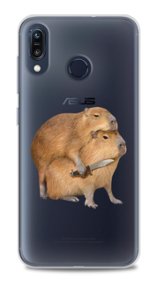 Чехол на ASUS ZenFone Max M1 ZB555KL "Капибара с ножом" Case Place