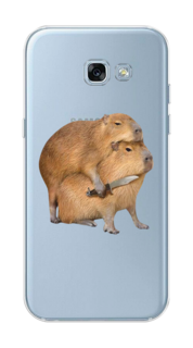Чехол на Samsung Galaxy A3 2017 "Капибара с ножом" Case Place