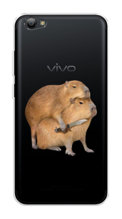 Чехол на Vivo Y65/Y66 "Капибара с ножом" Case Place