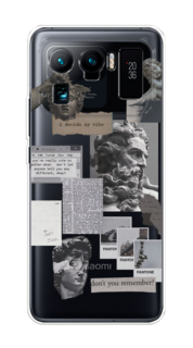 Чехол на Xiaomi Mi 11 Ultra "Коллаж греческие скульптуры" Case Place