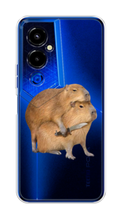 Чехол на Tecno Pova 4 Pro "Капибара с ножом" Case Place
