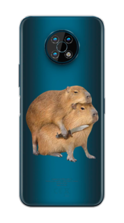 Чехол на Nokia G50 "Капибара с ножом" Case Place