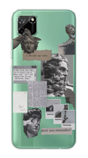 Чехол на Realme C11 2020 "Коллаж греческие скульптуры" Case Place