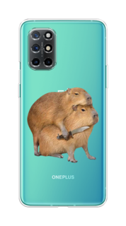 Чехол на OnePlus 8T "Капибара с ножом" Case Place