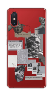 Чехол на Xiaomi Mi 8 SE "Коллаж греческие скульптуры" Case Place