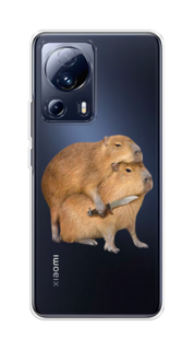 Чехол на Xiaomi 13 Lite "Капибара с ножом" Case Place