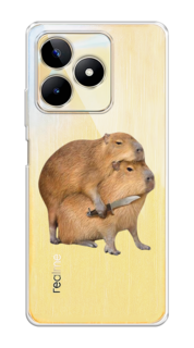 Чехол на Realme C53/C51 "Капибара с ножом" Case Place