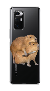 Чехол на Xiaomi Mi Mix Fold "Капибара с ножом" Case Place