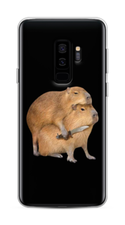 Чехол на Samsung Galaxy S9 Plus "Капибара с ножом" Case Place