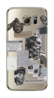 Чехол на Samsung Galaxy S6 edge "Коллаж греческие скульптуры" Case Place