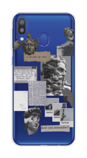 Чехол на Samsung Galaxy M20 "Коллаж греческие скульптуры" Case Place
