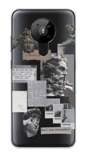 Чехол на Nokia 5.3 "Коллаж греческие скульптуры" Case Place
