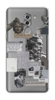 Чехол на Honor 6X "Коллаж греческие скульптуры" Case Place