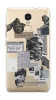 Чехол на Xiaomi Redmi Note 3/Note 3 Pro "Коллаж греческие скульптуры" Case Place