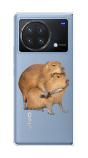 Чехол на Vivo X Fold "Капибара с ножом" Case Place