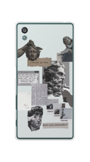 Чехол на Sony Xperia Z5 "Коллаж греческие скульптуры" Case Place