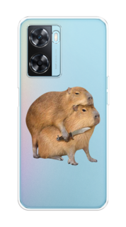 Чехол на OnePlus Nord N20 SE "Капибара с ножом" Case Place