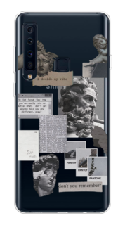Чехол на Samsung Galaxy A9 2018 "Коллаж греческие скульптуры" Case Place
