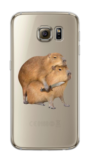 Чехол на Samsung Galaxy S6 edge "Капибара с ножом" Case Place