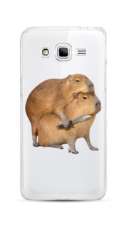 Чехол на Samsung Galaxy Grand Prime/J2 Prime "Капибара с ножом" Case Place