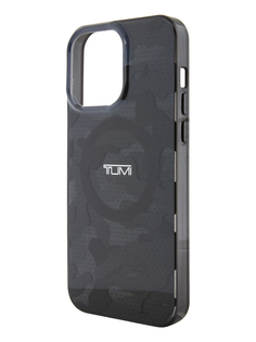 Чехол TUMI для iPhone 15 Pro Max с двуслойным покрытием и функцией MagSafe, серый
