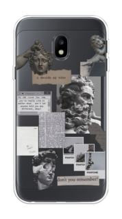Чехол на Samsung Galaxy J3 2017 "Коллаж греческие скульптуры" Case Place