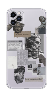 Чехол на Apple iPhone 11 Pro Max "Коллаж греческие скульптуры" Case Place